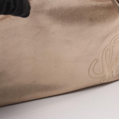Loewe Handbag Anagram Gold Leather Hand — view 6