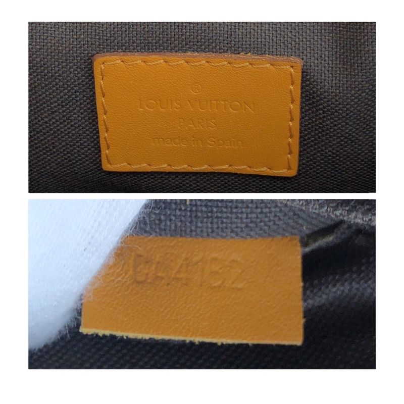 Louis Vuitton Damier Infini Solard Leather N41228 Tote Business Bag Unisex