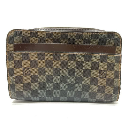 Louis Vuitton Second Bag Saint Damier Canvas Ebene Brown