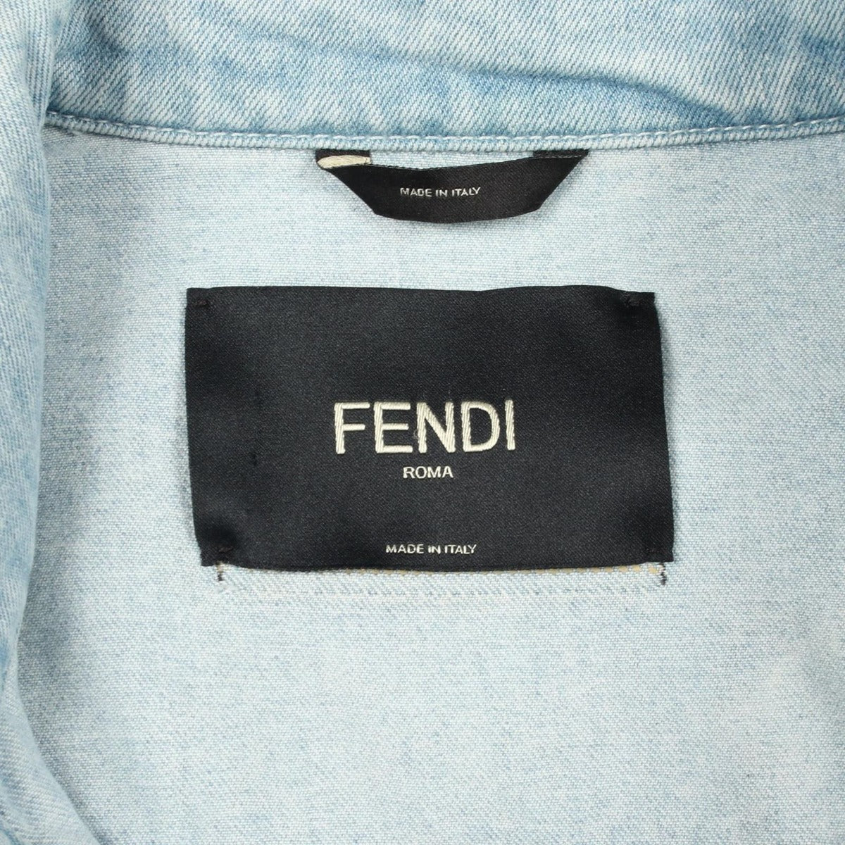 Fendi Denim Jacket Aieu — view 3