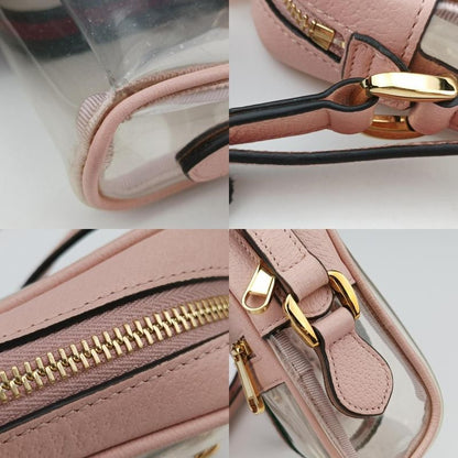 Gucci Ophidia Pink And Multicolor PVC And Leather 517350