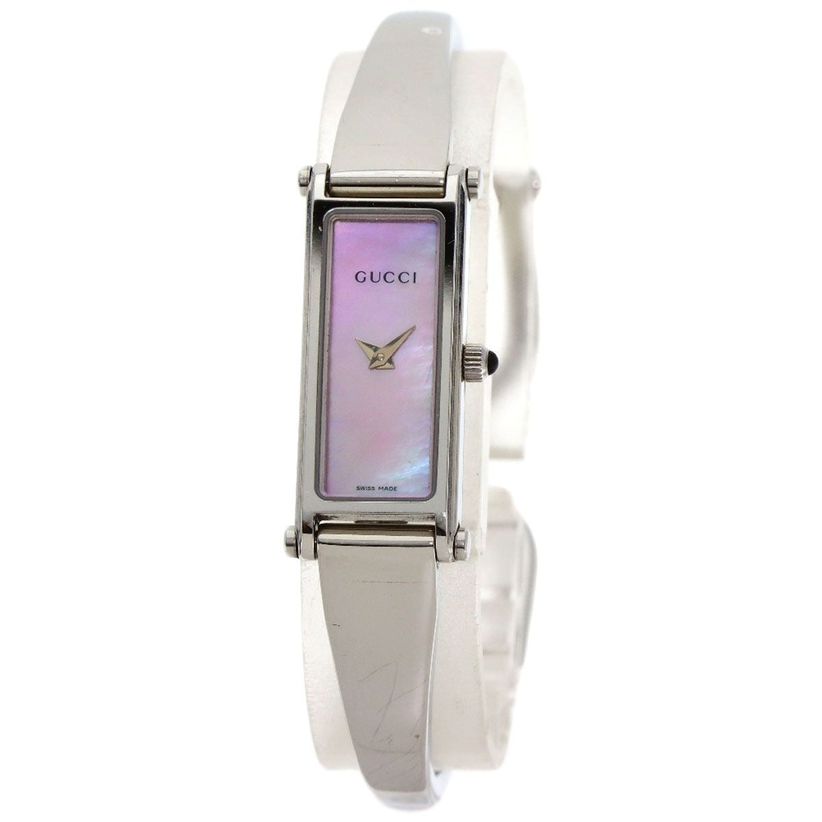 Gucci Square Face Watch SS