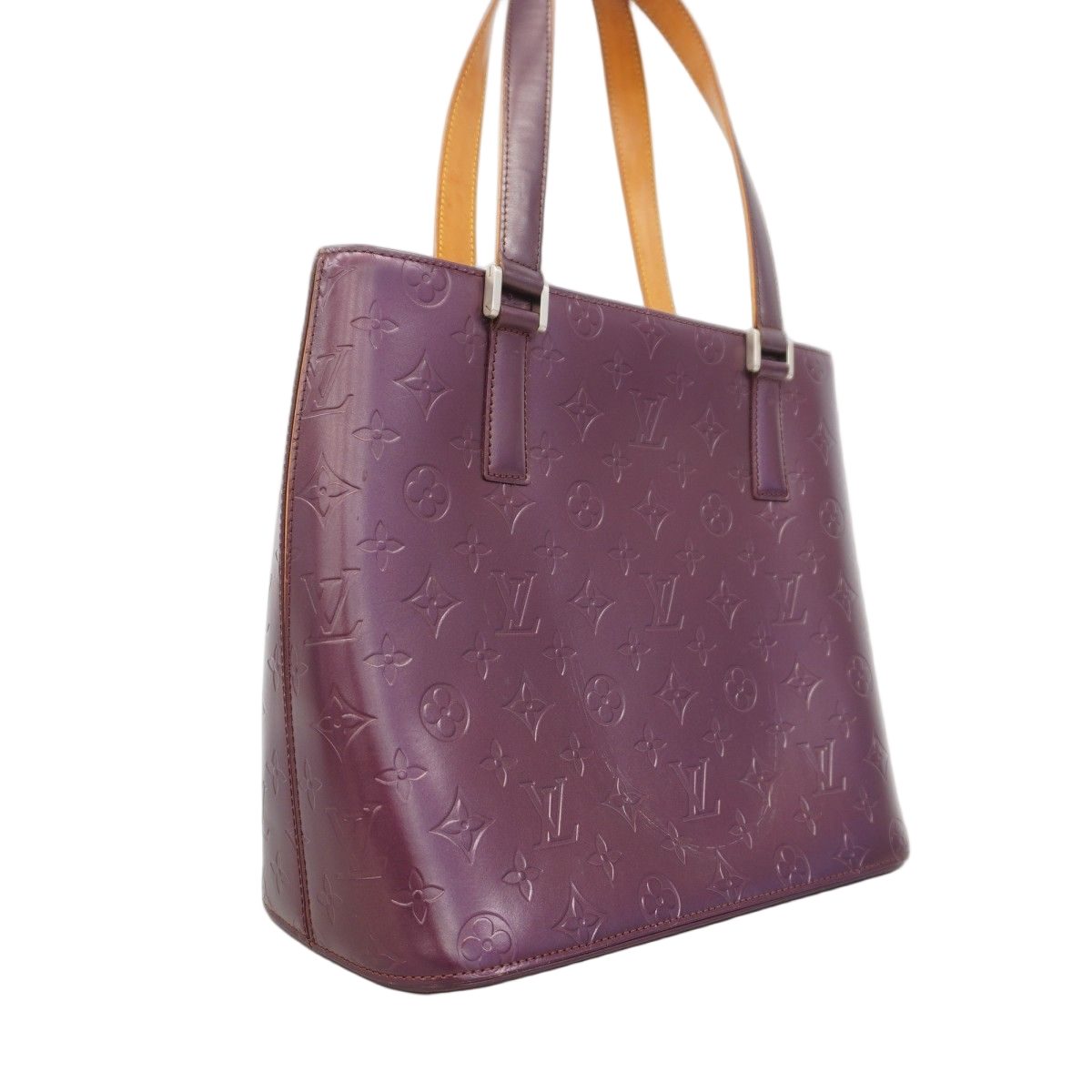 Louis Vuitton Tote Monogram Matt Stockton Violet — view 2