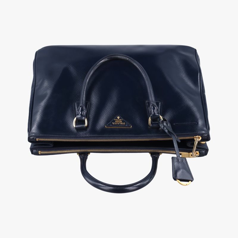 Prada Galleria Navy Saffiano Leather 1ba274117