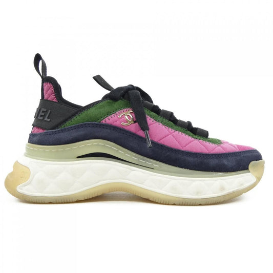 Chanel Sneakers Green 36