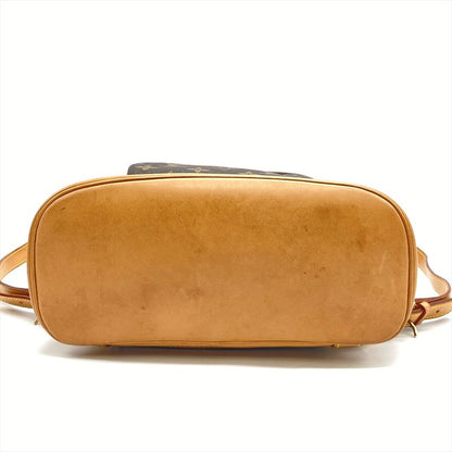 Louis Vuitton Montsourismm Backpack Monogram Canvas M51136 Brown Gold Hardware