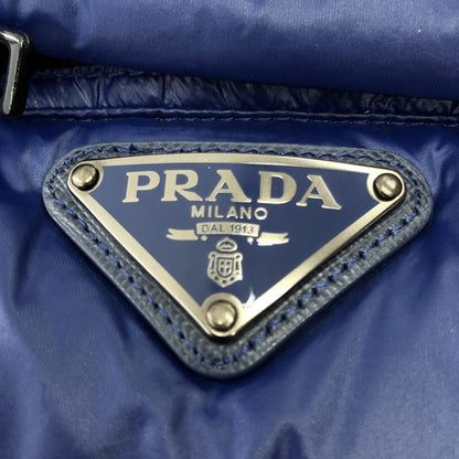 Prada - Triangle Logo Down Vest - 48 - Navy - Men's