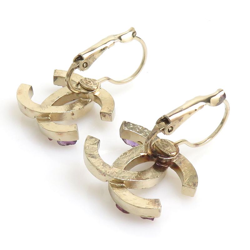 Chanel Earrings Coco Mark