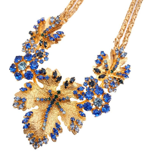 Dior Rhinestone Necklace Vintage Ri