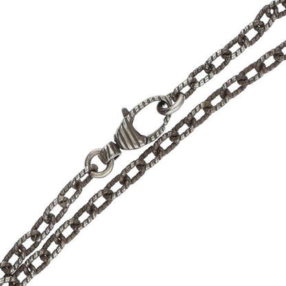 Gucci Interlocking G Silver Necklace Men's