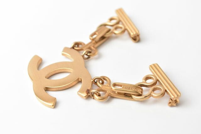 Chanel Brooch Chanel Pin Brooch Coco Mark Vintage Gold