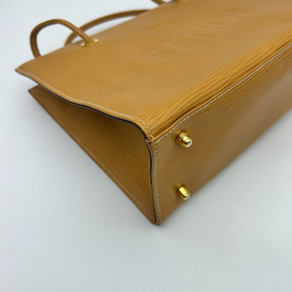 Fendi Tote Logo Totes Tan — view 6
