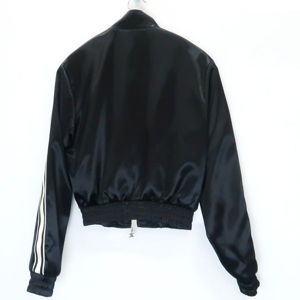 Celine Tracksuit Jacket 2w98a048s.38no Triomphe Charm Jersey #34 Satin Black