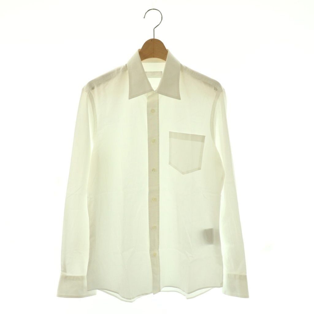 Prada Dress Shirt 39 15.5 White SS