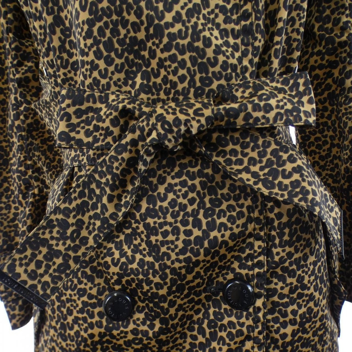 Louis Vuitton Trench Coat Black 34 — view 7
