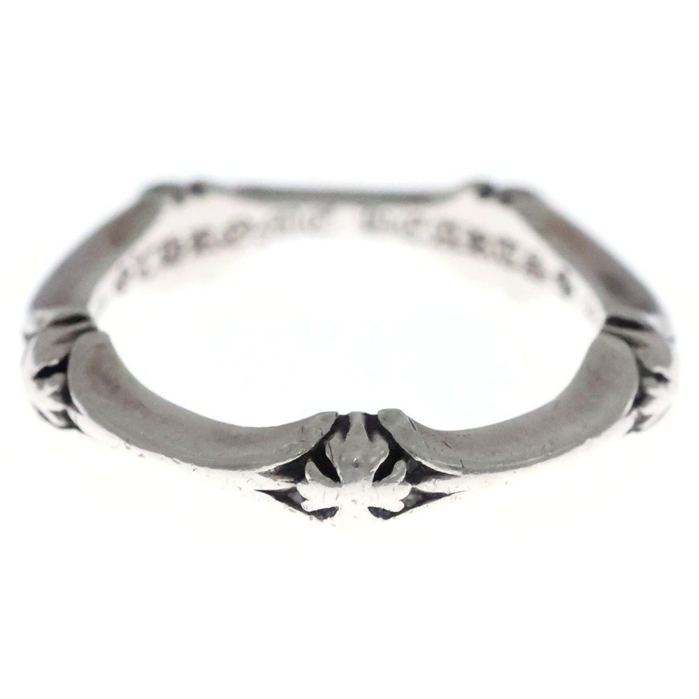 Chrome Hearts Plus and Bone Ring Silver