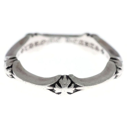 Chrome Hearts Plus and Bone Ring Silver