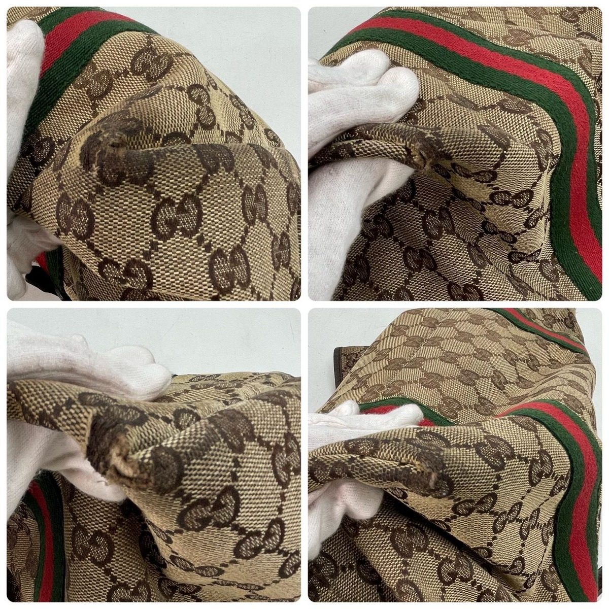 Gucci Tote GG Canvas Sherry Abbey Business Travel — view 6