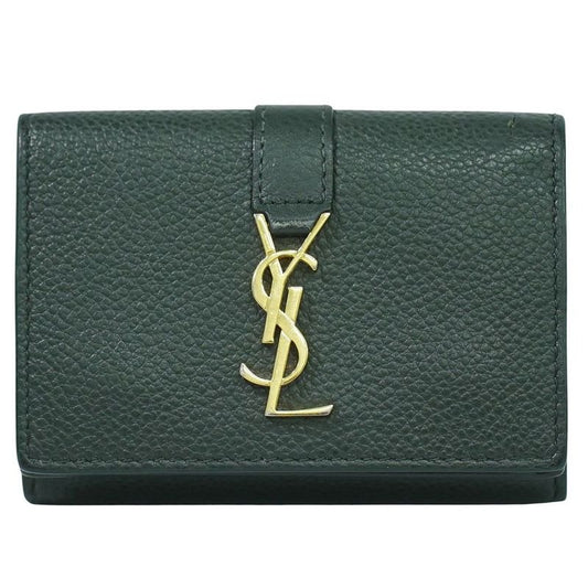 Saint Laurent Origami Tiny Trifold Folding Wallet Compact