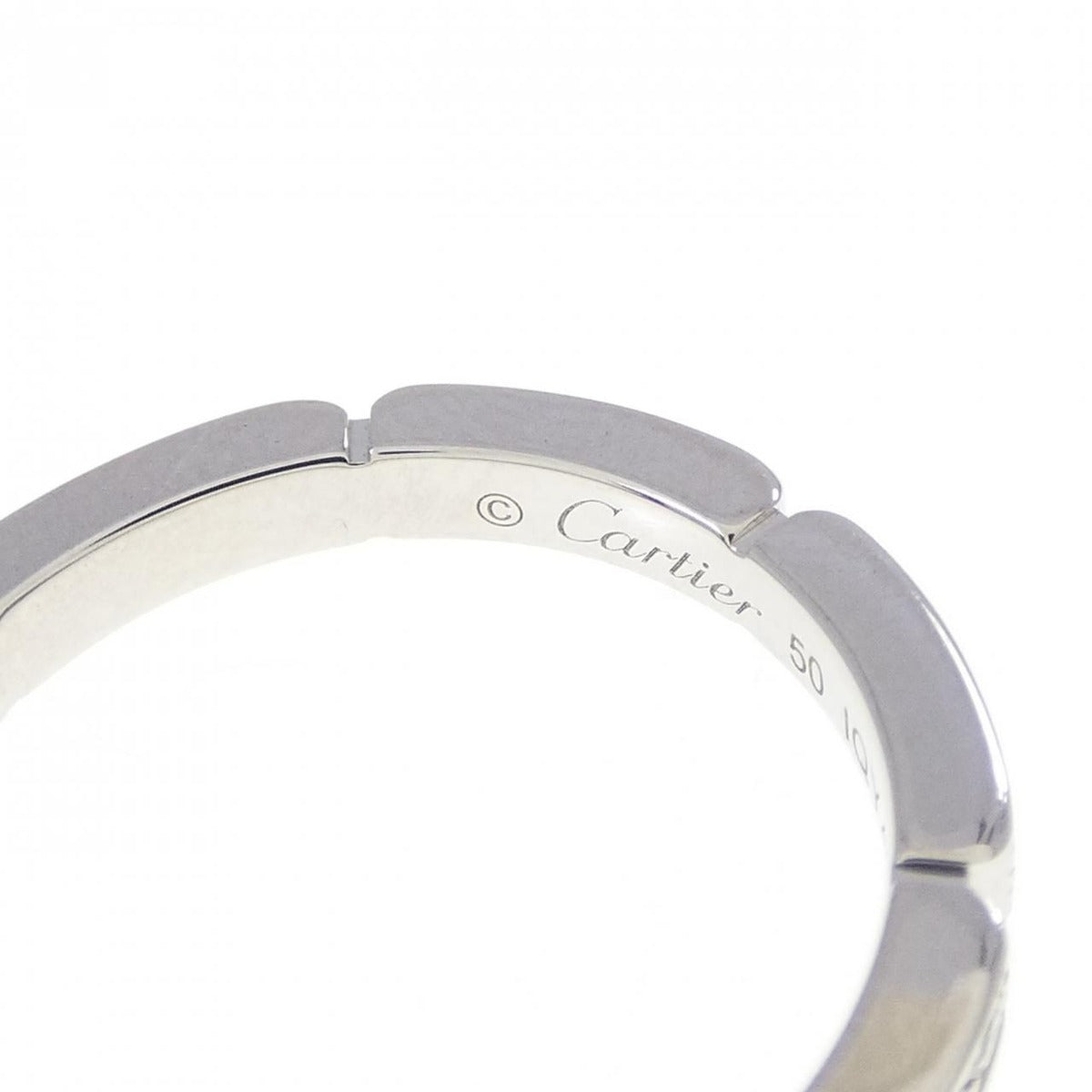 Cartier Maillon Panthere Half Diamond Ring — view 5