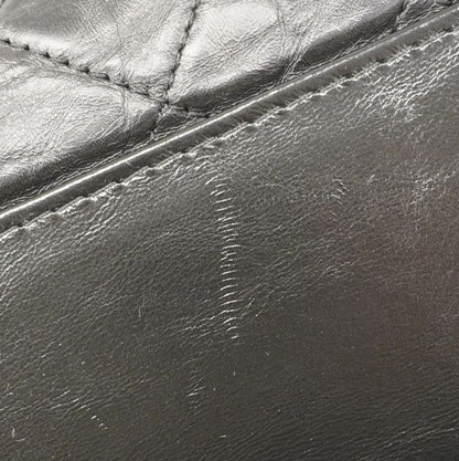 Chanel Shoulder Bag Gabrielle De Leather Black Gold/silver Hardware Women