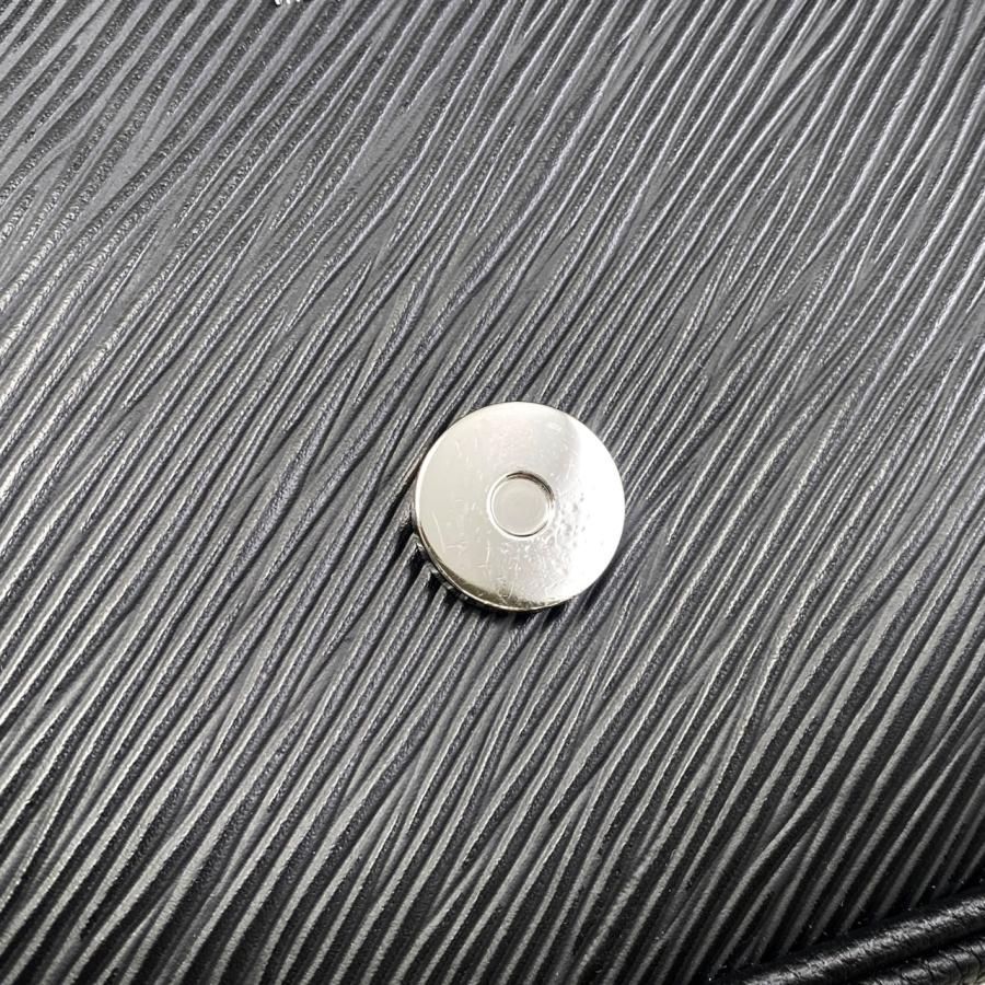 Louis Vuitton One Shoulder Bag Buci NM M59386 Epi Noir Black Black Purple Louis