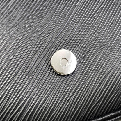 Louis Vuitton One Shoulder Bag Buci NM M59386 Epi Noir Black Black Purple Louis