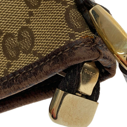 Gucci Shoulder Bag GG Canvas 131326 Brown
