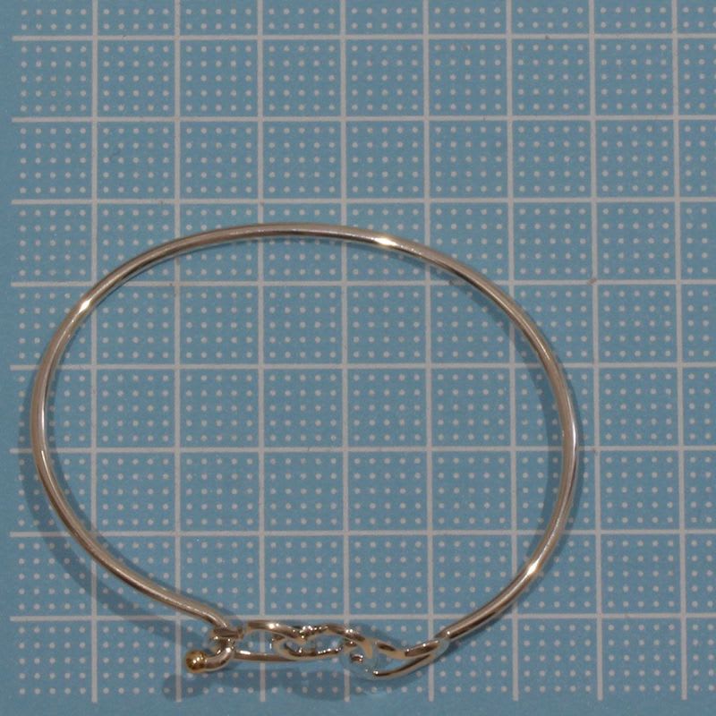 Tiffany & Co Bracelet Triple Heart Bangle 925 750 E0144