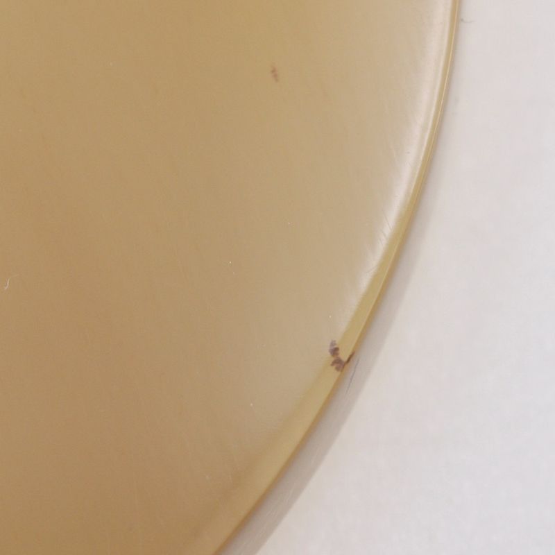 Hermes Ism Buffalo Horn Brown Ladies 28g Necklace