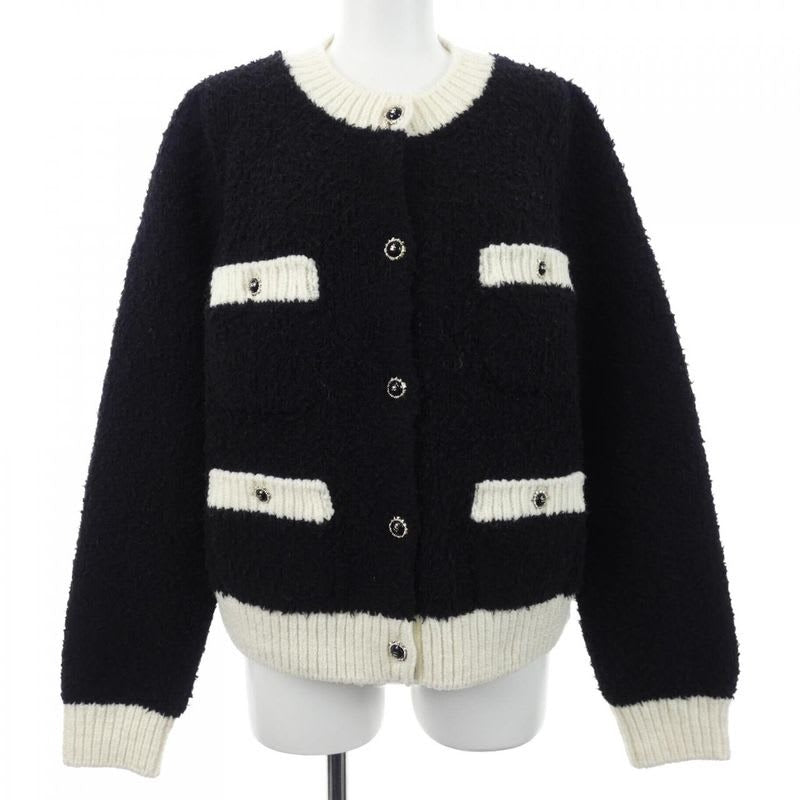 Chanel Size 42 Black Cardigan