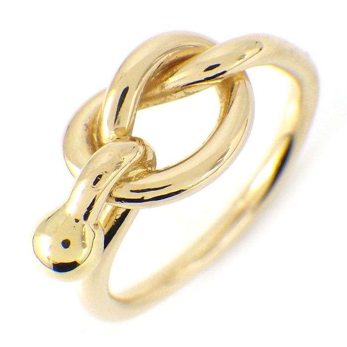 Tiffany & Co. Ring Hook Eye 18K Yellow Gold