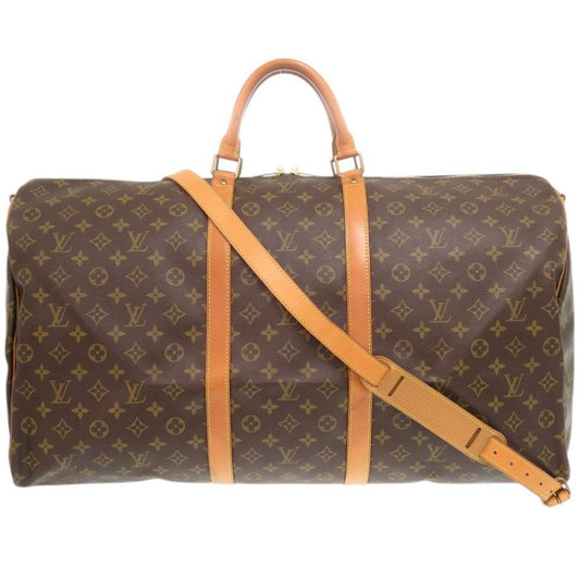 Louis Vuitton Keepall Bandouliere 60 Monogram Boston Bag LV