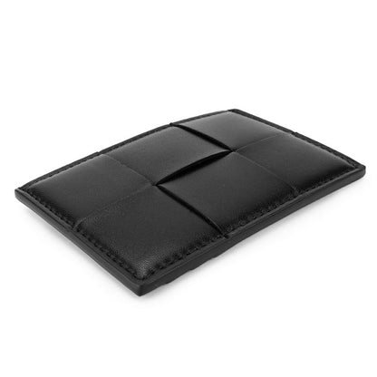 Bottega Veneta Cles Zit Card Case Black