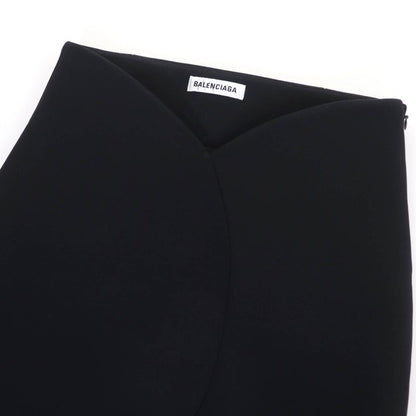 Balenciaga 2021 662987 Bonding Miniskirt Black 34 Ladies