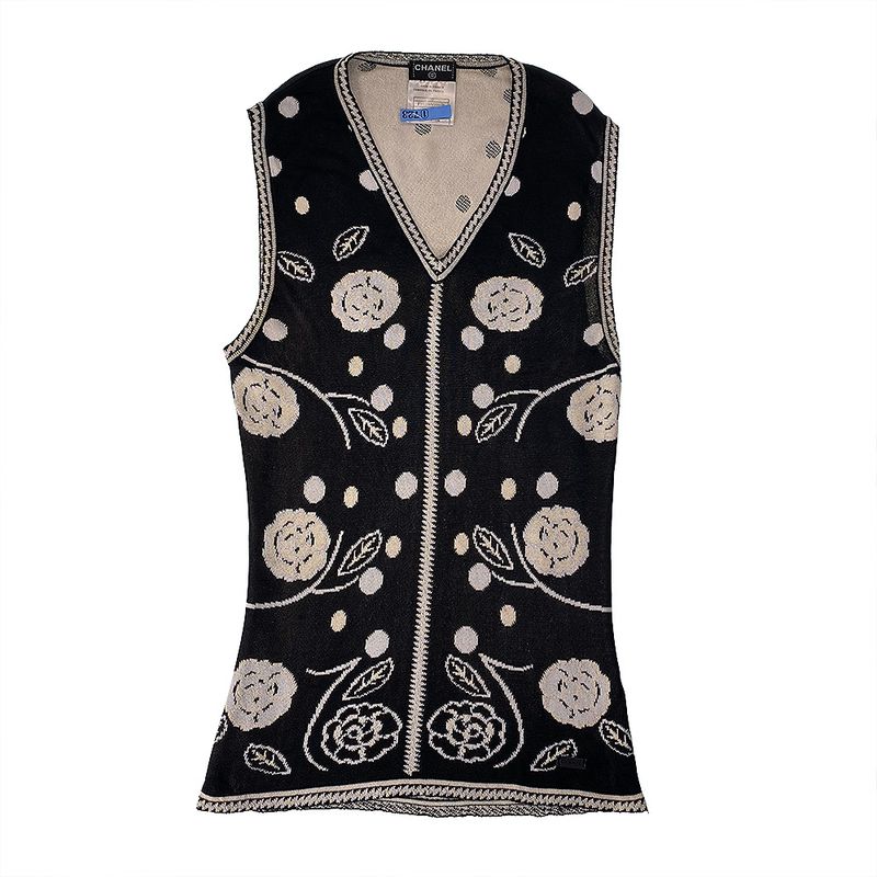 Chanel Camellia All-over Vest