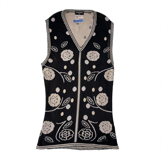 Chanel Camellia All-over Vest