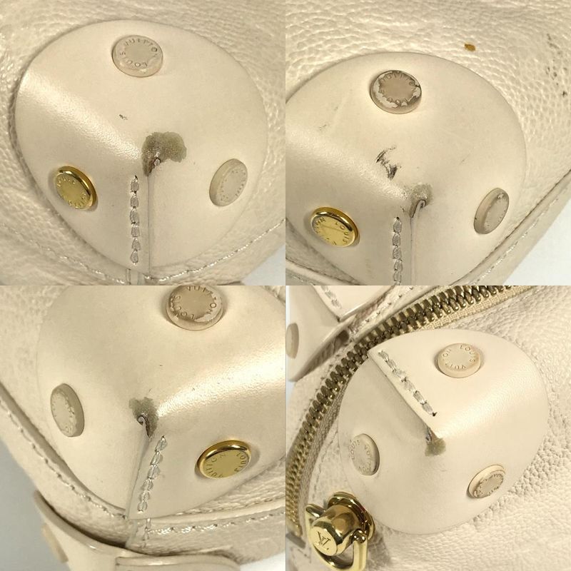 Louis Vuitton Handbag Petite Mal Supre M45394 Monogram Empreinte Leather Creme