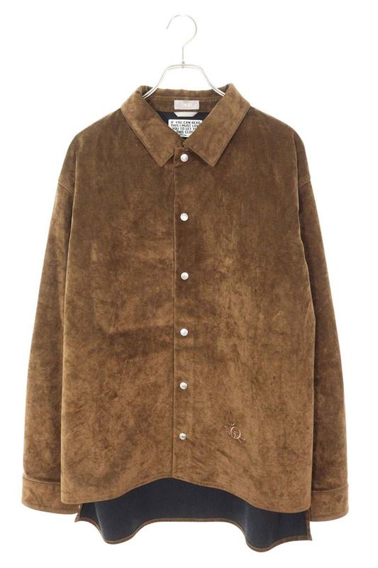 Dior 22AW 283d493by509 Cactus Jack Oversized Long Sleeve Shirt Men's 54