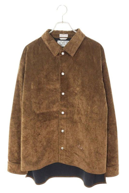 Dior 22AW 283d493by509 Cactus Jack Oversized Long Sleeve Shirt Men's 54