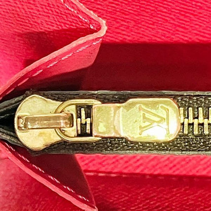 Louis Vuitton Monogram Portefeuille Cles Mance Flower Charm M64201 Long Wallet