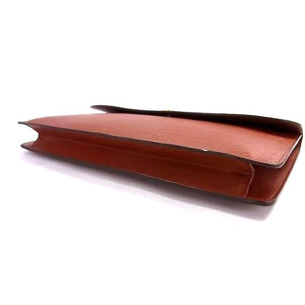 Louis Vuitton Clutch Bag Montaigne 27 Kenya Brown Epi — view 4