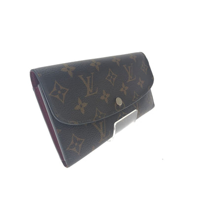 Louis Vuitton Women's Long Wallet Monogram Porte Feuille Emily M61289 Brown X