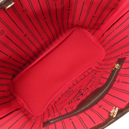 Louis Vuitton N51109 Neverfull PM Handbag Damier Canvas Women