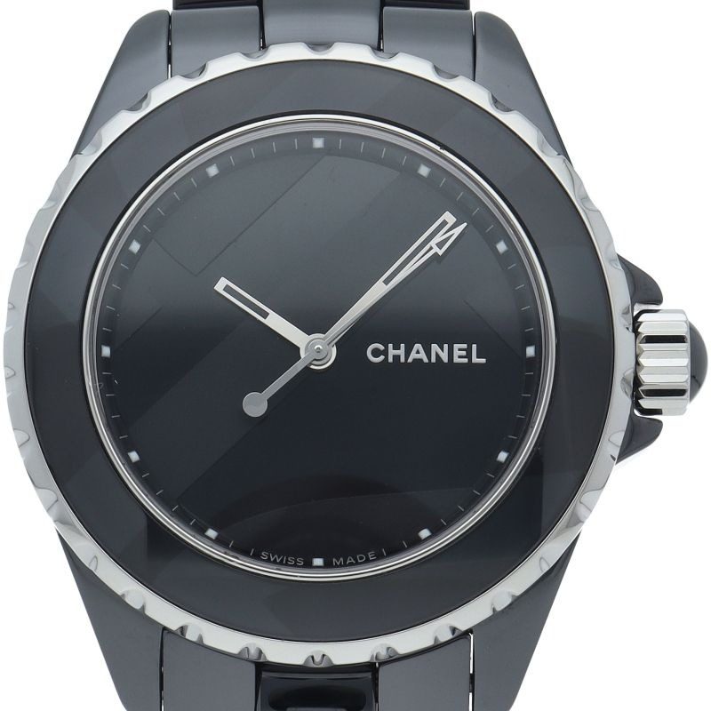 Chanel Untitled Watch Auto Depth Lock World Limited Pieces Box Ceramic