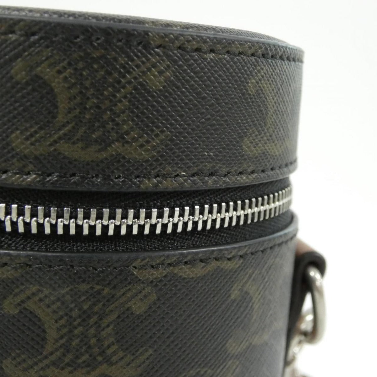 Celine Shoulder Bag Canvas Silver — view 5
