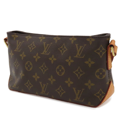 Louis Vuitton Trotor Brown Gold Monogram Canvas Shoulder Bag — view 2