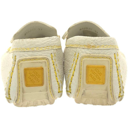 Louis Vuitton Driving Shoes White 37