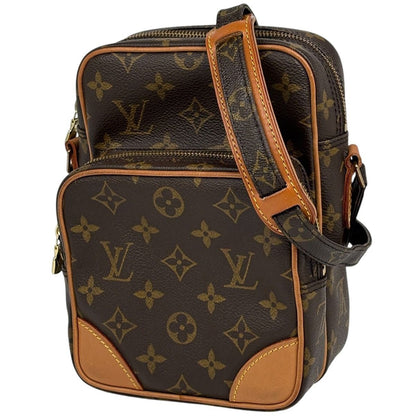 Louis Vuitton Amazon Crossbody Shoulder Bag Monogram Brown