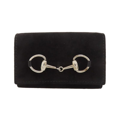 Gucci 088-0959-810-0 Horsebit Key Case Suede Women